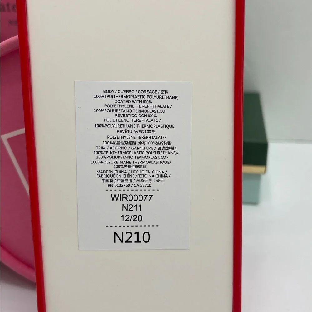 Kate Spade Minnie Mouse iPhone 12/12 Pro Case - Cream and Red